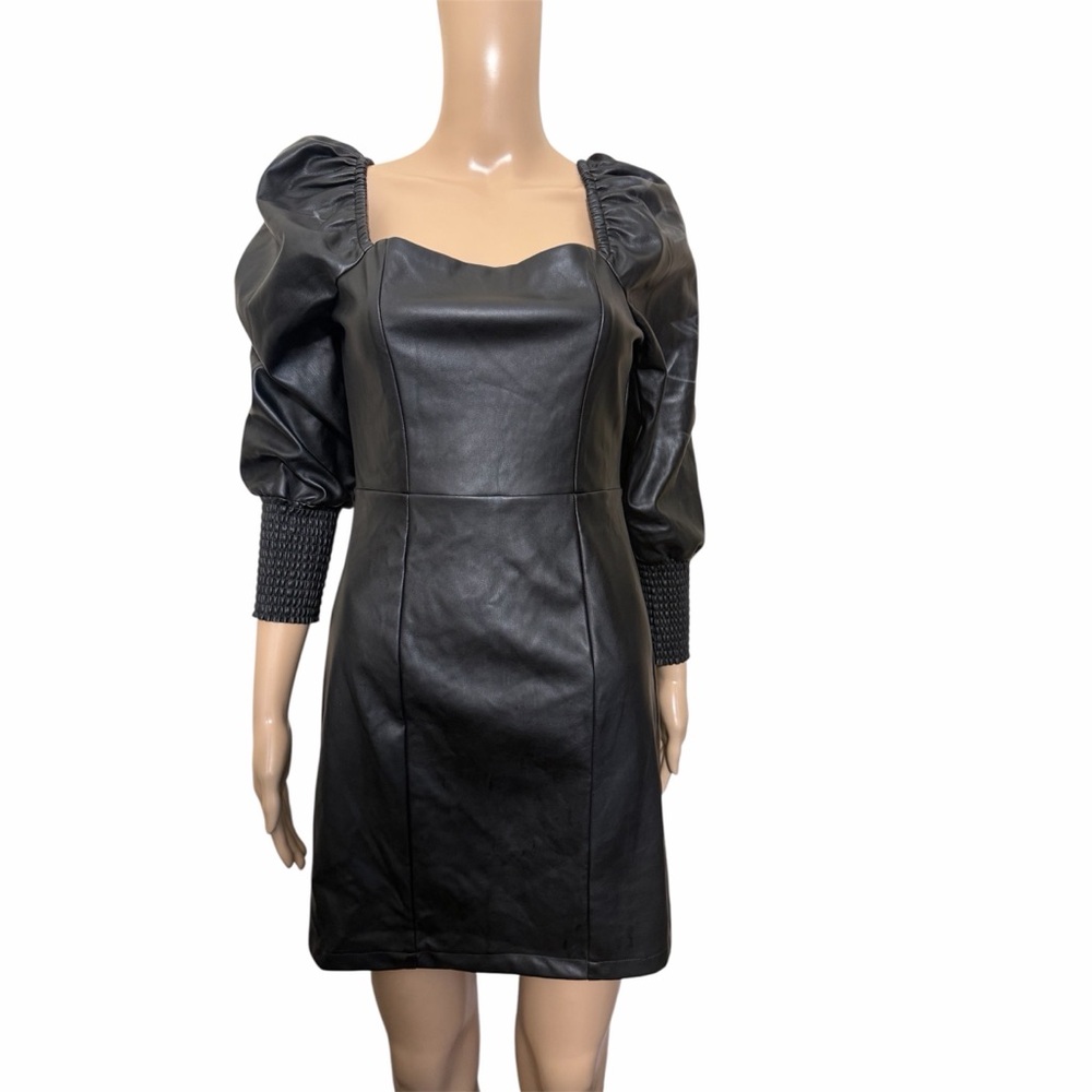 Betsey Johnson Black Long Sleeve Dress